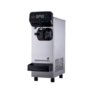 Professional Commercial Small Single Head Ice Cream Machine New Stainless Steel 110/220V 1 Year Warranty