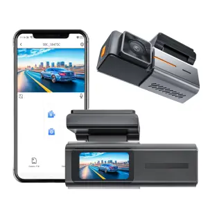 1.47 Inch 4k Carlover Dash Cam Wifi Car Front and Rear Dash Cam Car Dash Camera 4k Front and Rear Dash Camera for Car