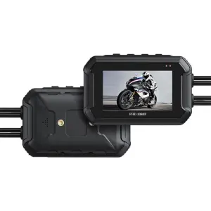 Manufacturer's Waterproof Dual Lens GPS 1080P Motorcycle WIFI Dashcam IPS Screen 12 Months Accessories for Motorcycles DVR CAM