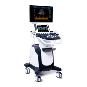 Hospital Color Doppler Ultrasound Scanner Electric Equipment for Human Use Made of Metal and Plastic