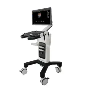 Trolley 21.5 Inch LED Color Doppler Ultrasound Machine 2D Function Ultrasound Machine Easy to Use