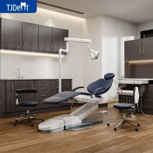 Brand High-quality Electric Dental Chair Designed for Left-handed Americans Featuring Integrated Spittoon and CE Certification