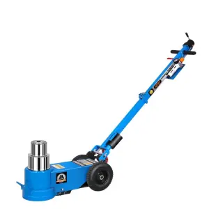 80tonne Pneumatic air Lifting Hydraulic Cylinder Truck Long Ram Jack with Bridge