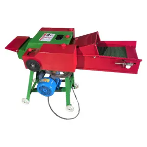 Animal Feed Grinder Chaff Cutter Machine Adjustable Straw Shredder Picadora De Pasto Machine Farm-Specific Forage Chopper