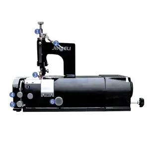 JDL-801 High Speed Precision Shoes and Bags Leather Peeling Machine