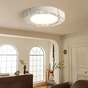Modern Classic LED Ceiling Lamp for Whole House Villa Living Room Bedroom Hotel Lobby Wedding Banquet Resin Middle Ceiling Light
