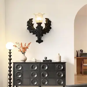 Modern Bedroom Headboard Wall Light Resin Glass Hardware Corridor Passage Staircase Entrance Hall Foyer Living Room Wall Lamp