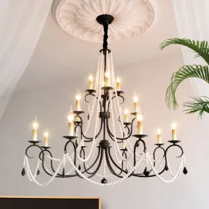 Wedding Banquet Luxury Crystal Pendant Lamp Villa Inspired Candle Chandelier Light for Restaurant Hotel Princess Room