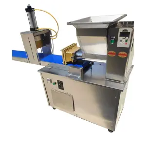 Industrial Dough Extruder Cutter Bread Dough Shaping Machine Adjustable Dough Strip Cutting Machine