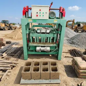 Automatic Cement Concrete Block Making Machine Hydraulic Press Hollow Brick Production Machine