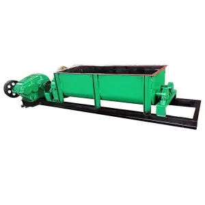 Horizontal Clay Soil Mixing Machine Double Shaft Coal Slurry Sludge Mixer for Clay Brick Machine
