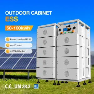 100kw Invert 1000V 1500V 100kwh 200kwh 300kwh Lithium Ion Battery Pack with Hybrid Inverter Commercial PV+ESS