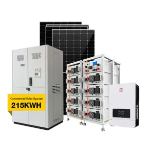 High Voltage ESS 60kwh 70kwh 100kwh 110kwh 150kwh 200kwh 215kWh Energy Storage System All in One for Industrial Solar Plant