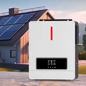 4KW 6KW 7KW 8KW 10KW Smart Dual Output on Off Grid Inverter 24V 48V Pure Sine Wave Hybrid Solar Inverter With MPPT Controller