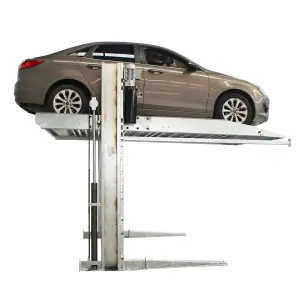 Factory Price Hydraulic Two Post Car Parking Lift with Two Parking Space