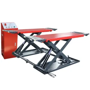 TFAUTENF 3500kg Lifting Capacity Mobile Scissor Lift Hydraulic Car Lift
