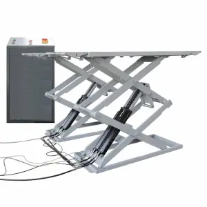 TFAUTENF CE Certificate and Competitive Price Car Workshop Scissor Car Lift/Portable 3.5 Tons Car Scissor Lift
