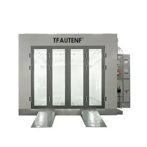 Down Draft Car Spray Painting Booth / Painting Oven / Paint Booth with Gas Heater