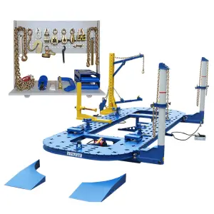 TFAUTENF Factory Direct Sale Cheap Price Hot Selling Car Bench Chassis Straightener O Liner Auto Body Frame Machine