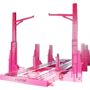TFAUTENF CE Hot Sale 12m Car Truck Collision Chassis Straightening Frame Machine for Commercial Bus/Lorry/Trailer Repair