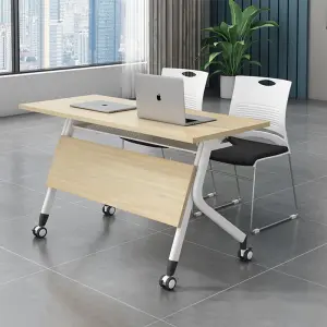 Multi-functional Desk Folding Conference Table Training Table and Chair Combination Splicing Desk Modern