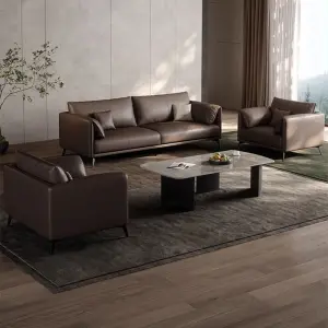Modern Office Reception Sofa Set Metal Base for Hotels Schools Hospitals Office Furniture