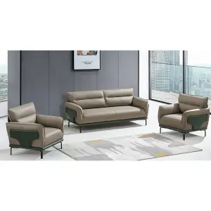 Office Furniture Commercial Modern Reception Sofa Office Couch Leather Office Sofa Set Furniture
