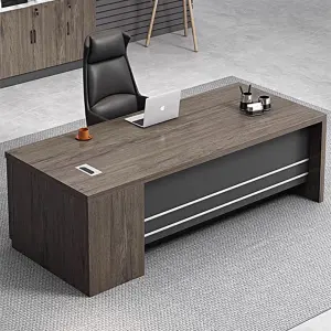 Executive CEO Luxury Modern Rectangle Wooden Office Desk with Modular Design