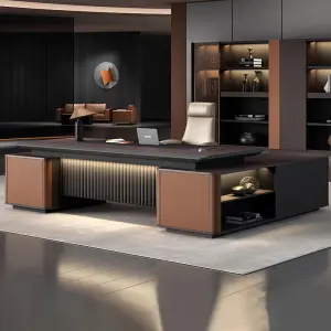 Office Furniture boss Desk Manager Executive Office Desk Table Ceo Luxury Desk boss Table
