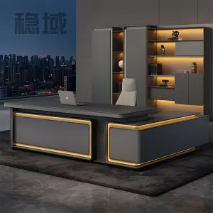 Office Furniture boss Desk Manager Executive Office Desk Table Ceo Luxury Desk boss Table