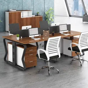Office desk office staff desk simple modern screen station locker partition employee computer desk