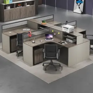Office desk office staff desk simple modern screen station locker partition employee computer desk