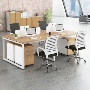 Office Desk Office Staff Desk Simple Modern Screen Station Locker Partition Employee Computer Desk
