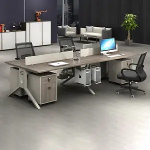 Office desk office staff desk simple modern screen station locker partition employee computer desk