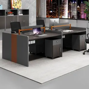 Office Desk Office Staff Desk Simple Modern Screen Station Locker Partition Employee Computer Desk