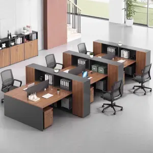 Office Desk Office Staff Desk Simple Modern Screen Station Locker Partition Employee Computer Desk