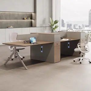 Office Desk Office Staff Desk Simple Modern Screen Station Locker Partition Employee Computer Desk