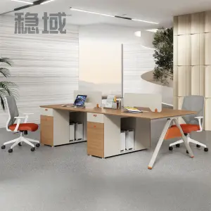 Office desk office staff desk simple modern screen station locker partition employee computer desk