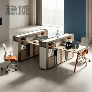 Office desk office staff desk simple modern screen station locker partition employee computer desk