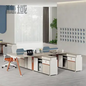 Office desk office staff desk simple modern screen station locker partition employee computer desk