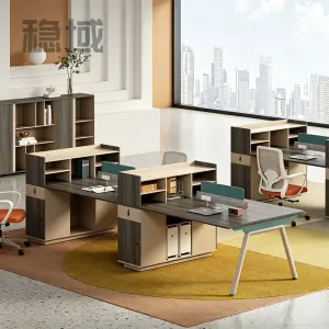 Office desk office staff desk simple modern screen station locker partition employee computer desk