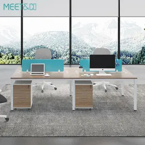 Modern Ergonomic Convertible Modular Office Furniture 2-8 Person Seater Workstation Desk Table Comfortable and Versatile