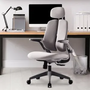 Comfortable MEET&CO Manager Executive Office Chair Modern High Back Mesh Fabric Ergonomic Lumbar Support Adjustable Height