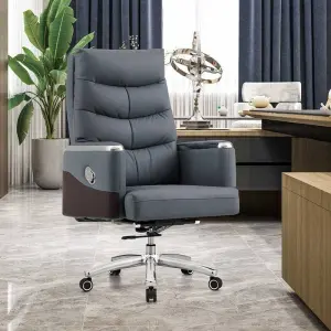 High Quality Modern Design Office Staff Chair Stainless Steel Lift Conference Computer Chair for Home Bedroom Boss