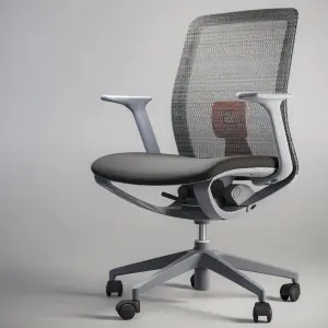 Modern High Back Adjustable Ergonomic Computer Executive Game Office Chair with Footrest Full Mesh Design