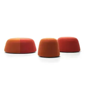 Creative Pebble Modular Sectional Sofa Set Modern Fabric Ottoman Apartment Waiting Room Seating Office Hotel Lobby Lounge Custom
