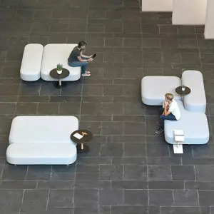 Modern Creative Shaped Modular Office Reception Sofa Set Waiting Room Lounge Negotiation Commercial Seating Furniture Guest Area