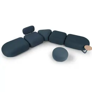 Creative Irregular Shape Office Sofa Apartment Public Leisure Reception Meeting Library Rest Waiting Area Commercial Lounge