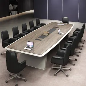 Modern Luxury Wooden Conference Table New Model Design for Commercial Office for Office Room and Meeting Use