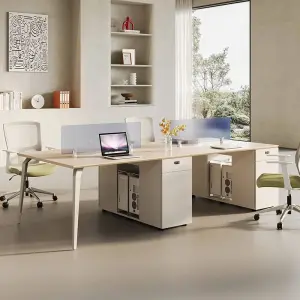 Modern Manual Screen Partition for Staff Office Desk Finance Modular Office Workstations Whiteboard White Office Partition